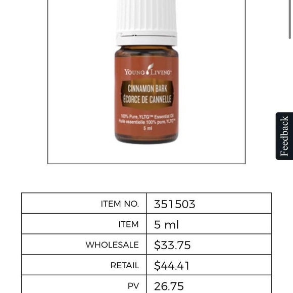 Young Living Cinnamon Bark Essential Oil - Picture 5 of 6